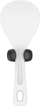 Rice Scoop Clip Holder Adhesive Hooks Silicone Spoon Rack for Kitchen, Traceless Rice Cooker Spatula Storage Wall Mounted Hooks Towel Sticky Hooks