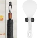 Rice Scoop Clip Holder Adhesive Hooks Silicone Spoon Rack for Kitchen, Traceless Rice Cooker Spatula Storage Wall Mounted Hooks Towel Sticky Hooks