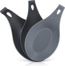 Spoon Rest for Stove Top, 3 Pack Small Silicone Spoon Holder for Kitchen Counter, Coffee Spoon Rest, Heat Resistant Cooking Spoon Holder Perfect Kitchen Gadgets