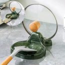 2 Pack Spoon Rest for Multiple Utensils & Lid Holder, Utensil Rest for Kitchen Counter, Cooking Spoon Holder with Drip Pad for Stove Top, Utensil Holder for Spatula, Ladle, Tongs, Spatula Holder